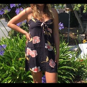 Billabong floral mini dress